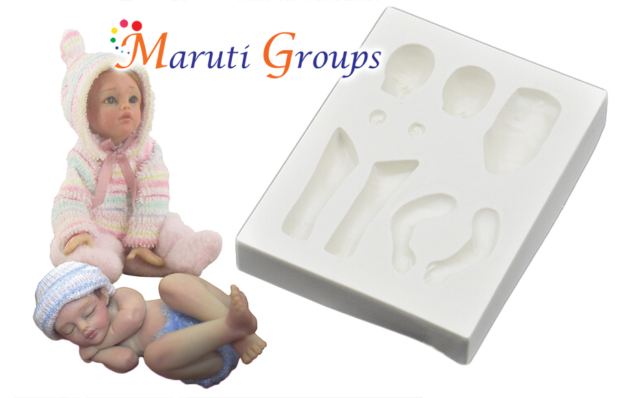 3D Build It Baby Silicone Mould